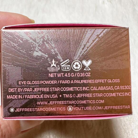 NIB Jeffree Star Eye Gloss Powder in Stardacity Full Size 4.5g - Picture 5 of 6